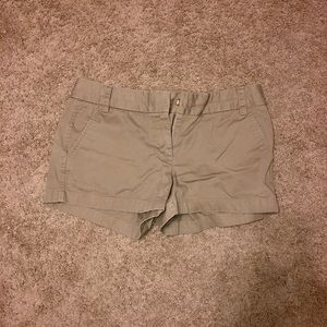 J. Crew Chino shorts size 6
